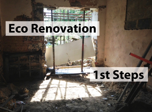 First steps of eco renovation